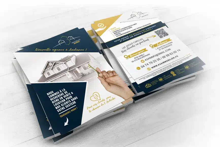 A3A création graphique flyers